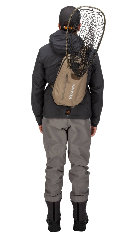 Simms Dry Creek Z Sling Pack Tan Model Net Simms Dry Creek Z Sling Pack Tan Model Net